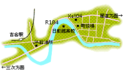 今井邸地図
